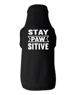 Stay Pawsitive Pet (Dog) Tank